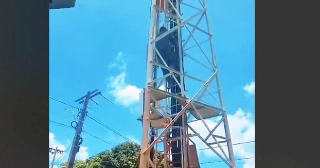 Em Cocalinho, Polícia Militar evita suicídio em torre de telefonia