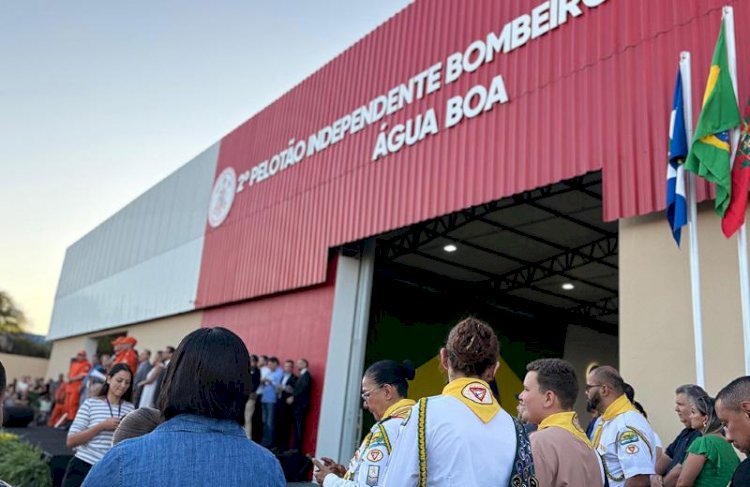 Instalação do Corpo de Bombeiros em Água Boa leva mais agilidade ao atendimento e sinaliza crescimento da cidade e do Araguaia