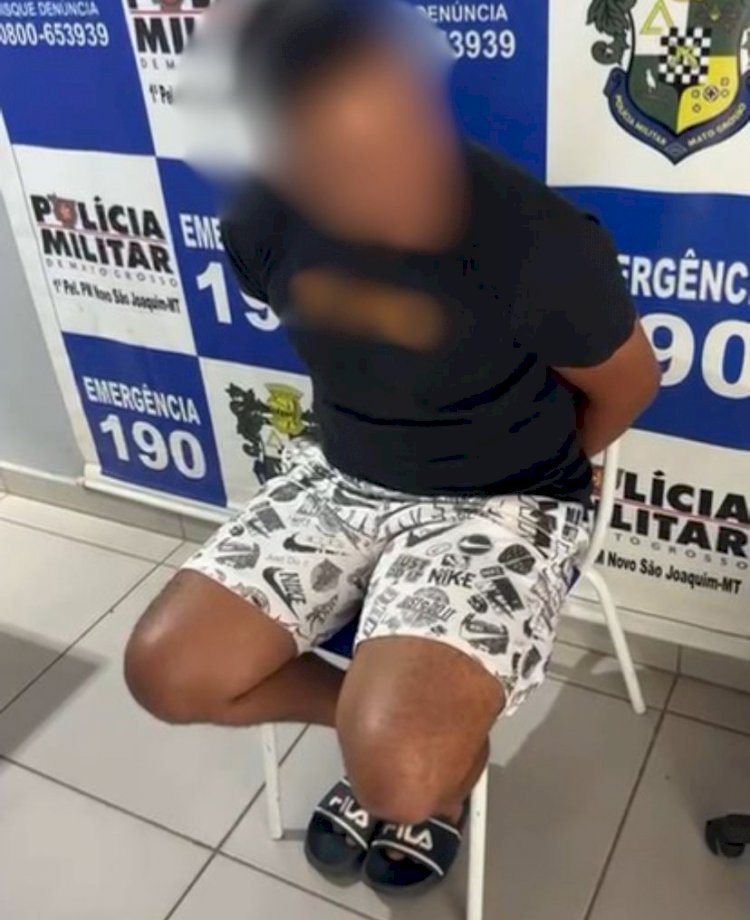 Suspeito de estupro de vulnerável é preso em Novo São Joaquim