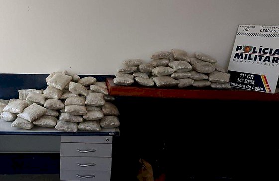 Operação apreende mais de 90 quilos de skunk e provoca prejuízo R$ 348 mil às facções criminosas