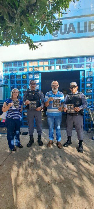 PM e CONSEG promovem ação para reforçar segurança e diálogo com a comunidade em Campinápolis