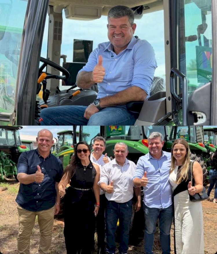 Novo São Joaquim é contemplado com novos maquinários agrícolas por meio do Promaq