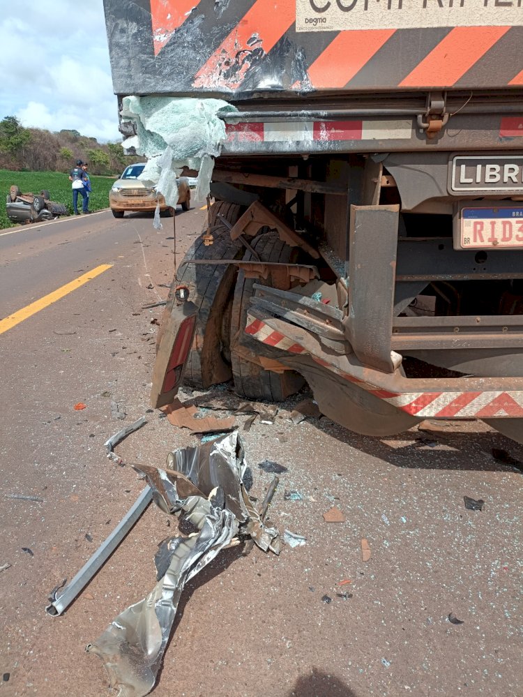 Trágico acidente envolvendo família deixa três mortos e dois feridos em Querência neste feriado municipal