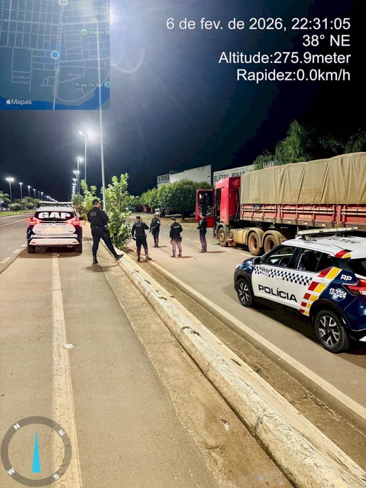 Motorista de carreta é preso após atropelar mulher e tentar fugir em Nova Xavantina