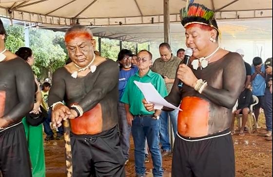 Posse de novo cacique marca 69 anos da aproximação entre povo Xavante e salesianos; vídeo