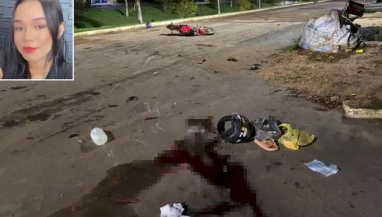 Jovem morre atropelada por bitrem e motorista é preso na região do Araguaia
