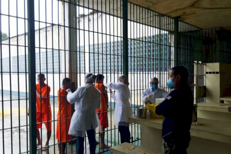Sistema prisional alcança 100� vacinação contra H1N1 na PCE e na Cadeia Pública de Barra do Garças