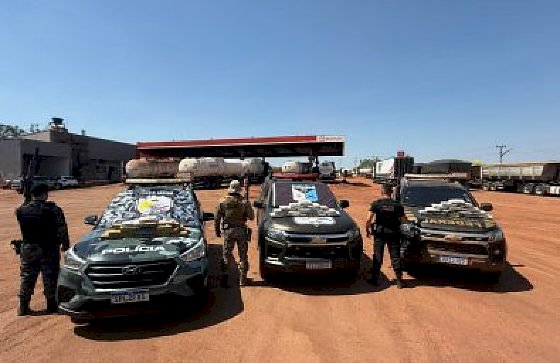 Motorista é preso com quase 61 kg de drogas avaliadas em R$ 1,8 milhão em General Carneiro