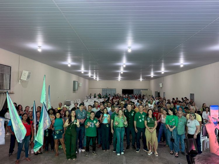Max Russi e Juarez Costa participam de reunião política com apoiadores em Novo São Joaquim