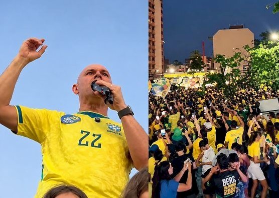 Prefeito de Cuiabá propõe fazer cotinha para esquerdistas deixarem o país: 