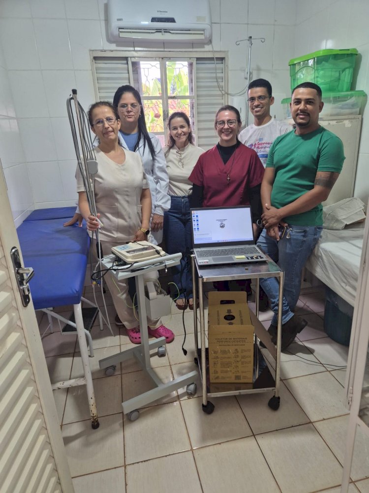 UBSs de Campinápolis recebem aparelhos de eletrocardiograma adquiridos com recursos próprios